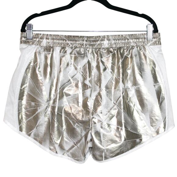 Under Armour Gold and White Athletic Shorts Size L - Picture 5 of 6